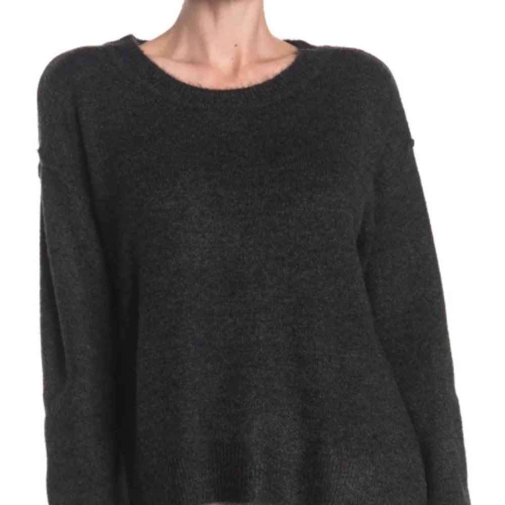 Max Studio Long Sleeve Crew Neck Sweater
